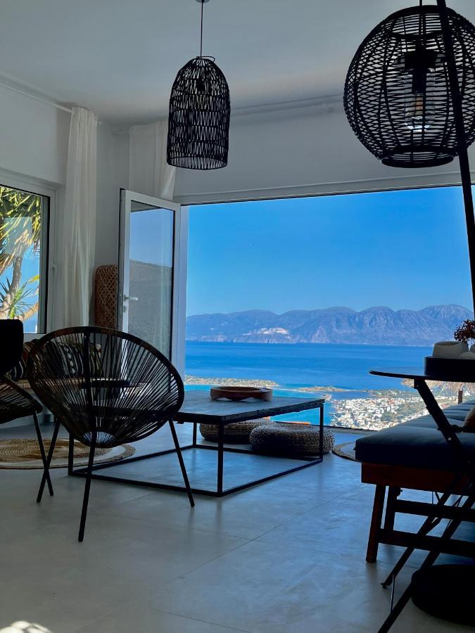 Villa Romee With Private Swimmingpool And Panoramic View On Elounda (Crete)