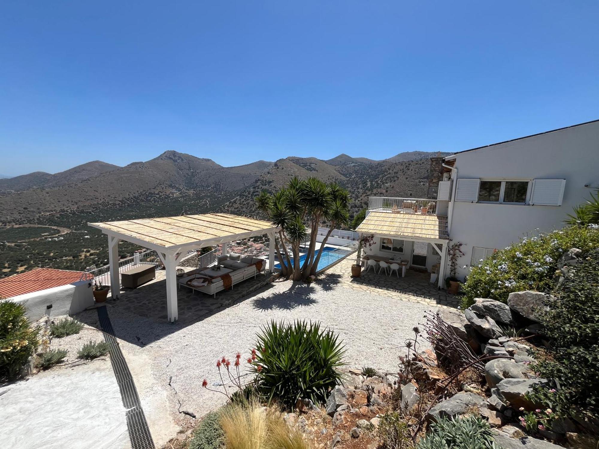Villa Romee With Private Swimmingpool And Panoramic View On Elounda (Crete)